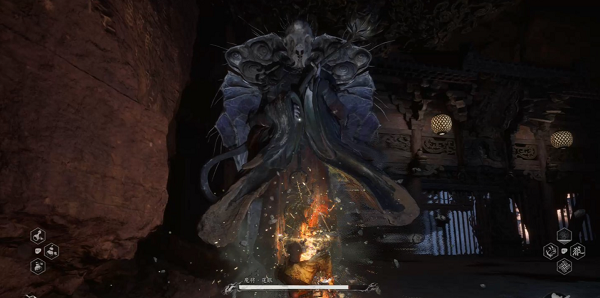 黑神话悟空魔将莲眼怎么打图四