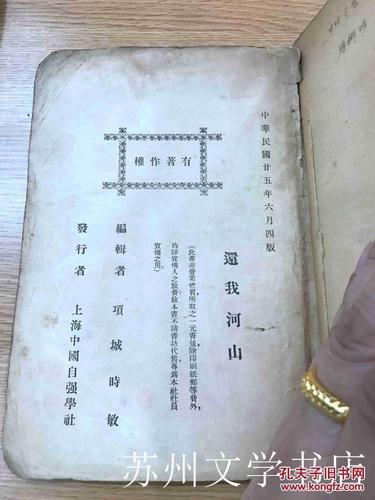 抗战之还我河山小说 抗战还我河山小说免费阅读