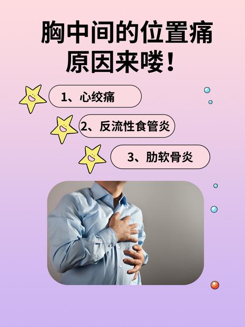 胸口中间疼是怎么回事 心口窝上面一动就疼怎么解决