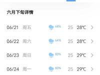梅雨季节是什么时候 2025年黄梅天什么时候开始
