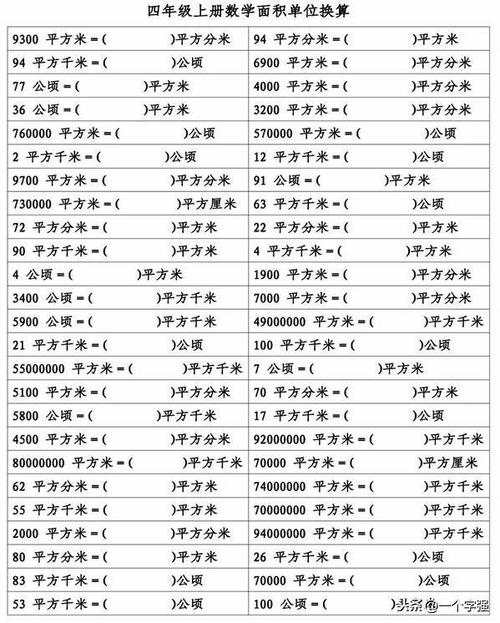 1平方千米等于多少公顷 1平方千米与平方米的关系