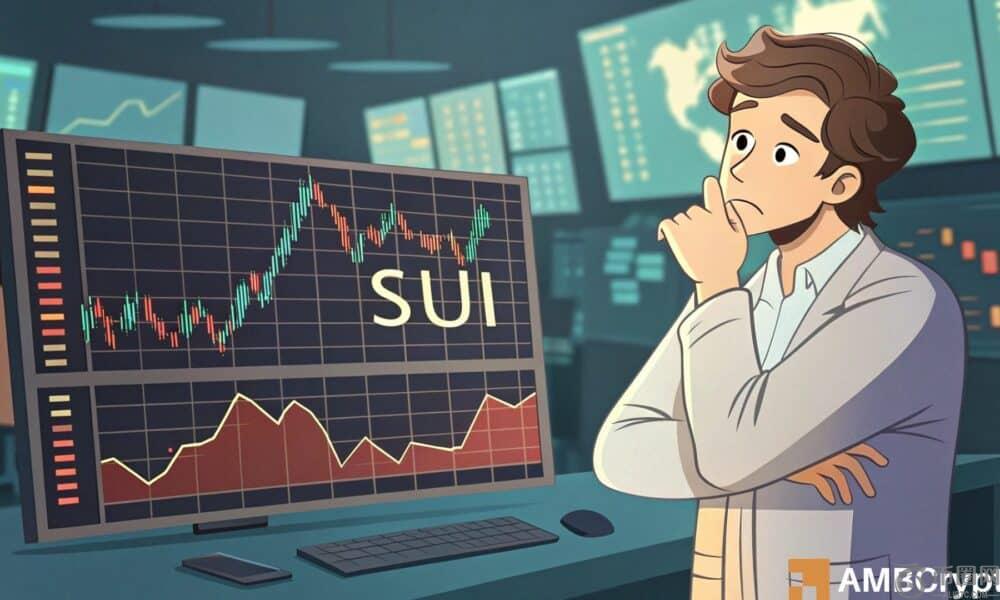SUI——7美元的反弹还有可能吗？交易员，注意这些水平