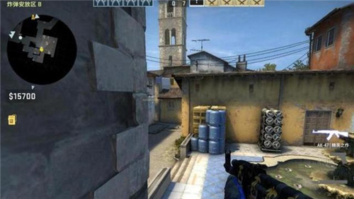 CSGO小镇CT方绝佳防守点位 占住这两个位置才是小警图