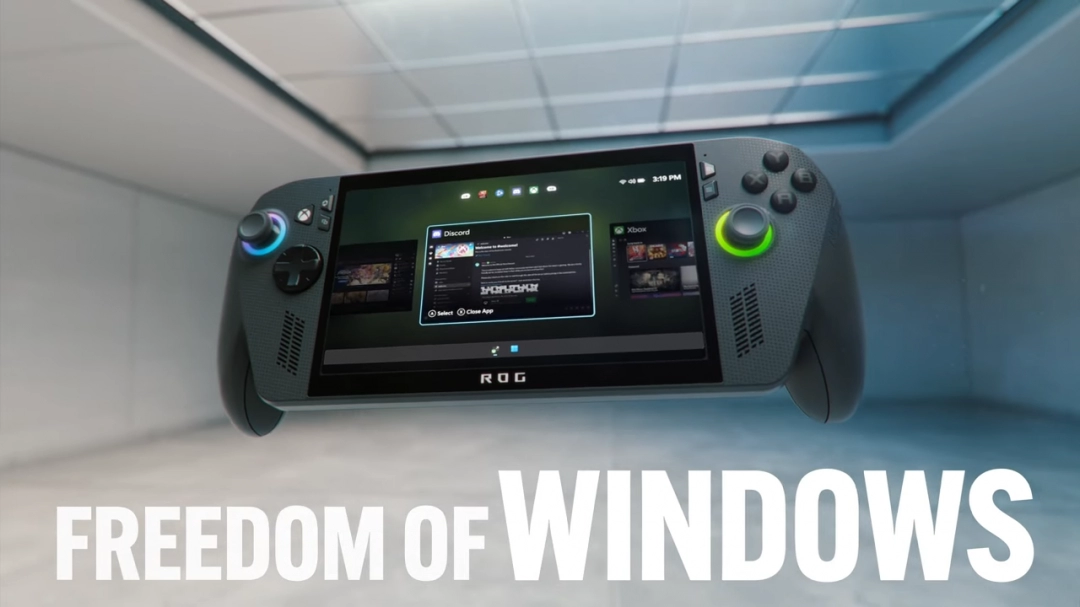 XboxAlly来了！微软联手华硕推出专属Xbox掌机设备